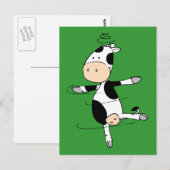 Carte Postale Vache filante (mooviestars) (Devant / Derrière)