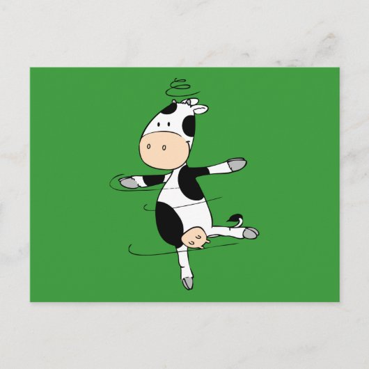 Carte Postale Vache filante (mooviestars) (Devant)