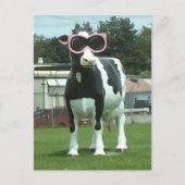 Carte Postale vache fraîche 1 (Devant)