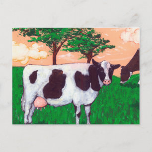 Carte Postale Vache laitière