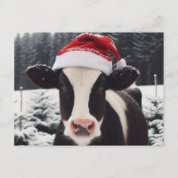 Vache laitière adorable dans un chapeau de Père No
