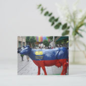 Carte Postale vache liechtenstein (Debout devant)