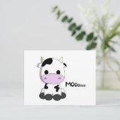 Carte Postale Vache mignonne (Debout devant)