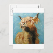 Carte Postale Vache n° 192 (Devant / Derrière)