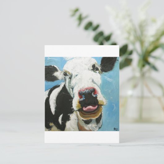 Carte Postale Vache n° 206 (Debout devant)
