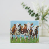 Carte Postale Vache n° 340 (Debout devant)