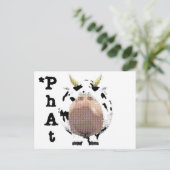 Carte Postale vache phare (Debout devant)