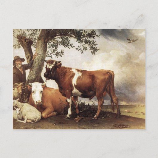 Carte Postale Vaches par Potter (Devant)