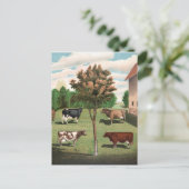 Carte postale Vaches rétroactives (Debout devant)