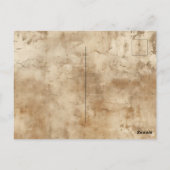 Carte Postale Vachette noire Brown du sud-ouest (Dos)