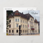 Carte Postale vaduz bldg (Devant / Derrière)