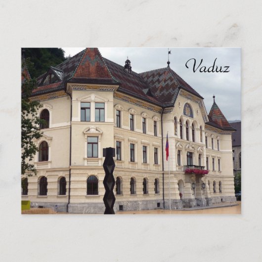 Carte Postale vaduz bldg (Devant)