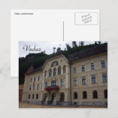 Carte Postale vaduz gouvt bldg (Devant / Derrière)