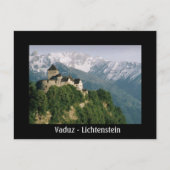 Carte Postale Vaduz - Lichtenstein (Devant)