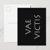 Carte Postale Vae victis (Devant / Derrière)