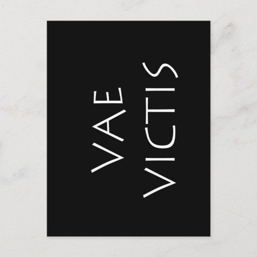 Carte Postale Vae victis (Devant)