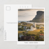 Carte Postale Værøy (Devant / Derrière)