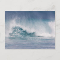 Vague bleue s'écrasant, Maui, Hawaii, États-Unis 3