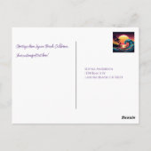 Carte Postale Vague de Surf rétro Sunset (Dos)