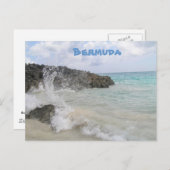 Carte Postale Vague des Bermudes (Devant / Derrière)
