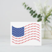 Carte Postale Vague-Drapeau-Chopper (Debout devant)