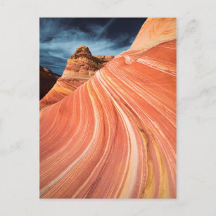 Carte Postale vague, falaises vermillon, Arizona