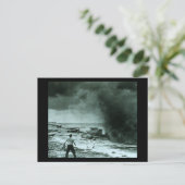 Carte Postale Vague ouragane vintage (Debout devant)