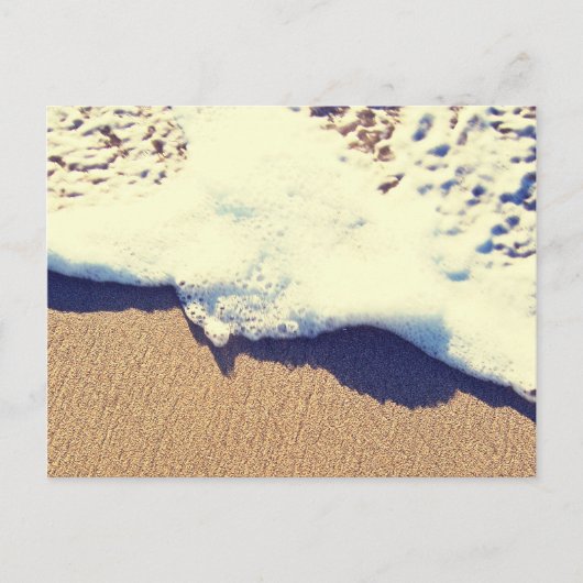 Carte Postale vague percée (Devant)