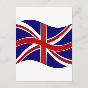 Carte Postale Vague Union Jack