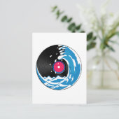 Carte Postale Vague vinyle (Debout devant)