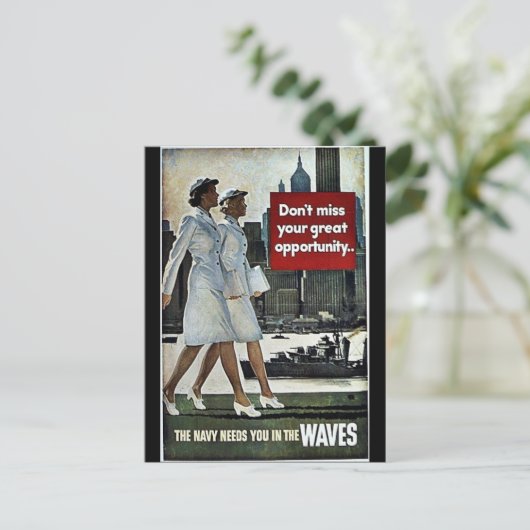 Carte Postale Vagues (Debout devant)