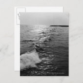 Carte Postale vagues (Devant / Derrière)