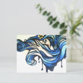 Carte Postale Vagues (Debout devant)