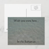 Carte Postale Vagues (Devant / Derrière)