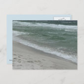 Carte Postale Vagues (Devant / Derrière)