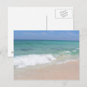 Carte Postale Vagues à Cozumel (Devant / Derrière)