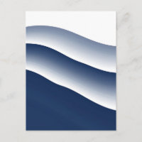 Vagues abstraites d'océan bleu marine