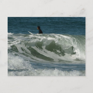 Carte Postale Vagues Au Large D'Ocean Beach À San Diego