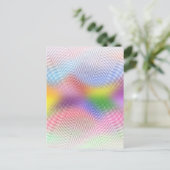 Carte Postale Vagues colorées : (Debout devant)