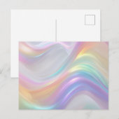 Carte Postale Vagues de Lumière (Devant / Derrière)
