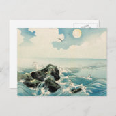 Carte Postale Vagues de minuit (Devant / Derrière)