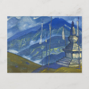 Carte Postale Vagues de Mist par Nicholas Roerich