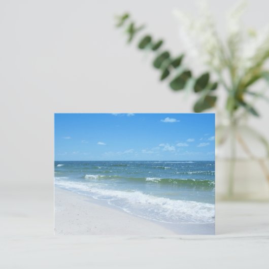 Carte Postale Vagues de plage III (Debout devant)