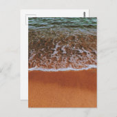 Carte Postale Vagues déferlantes   (Devant / Derrière)