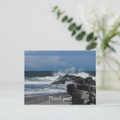 Carte Postale Vagues déferlantes à Folly (Debout devant)