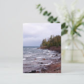 Carte Postale Vagues du lac Supérieur (Debout devant)