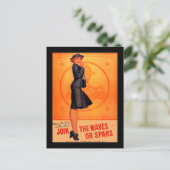 Carte Postale Vagues ou épines (Debout devant)