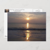 Carte Postale Vagues parfaites (Devant / Derrière)