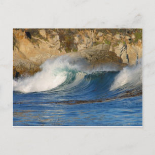 Carte Postale vagues-quasi-monterey vagues Monterey, Voyage, nat