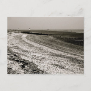 Carte Postale Vagues s'écrasant sur le rivage, Mersea Island